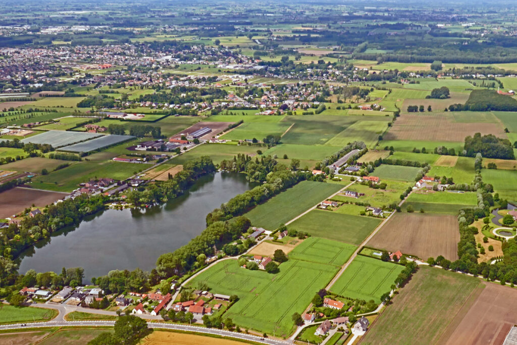 helikoptervlucht Harelbeke