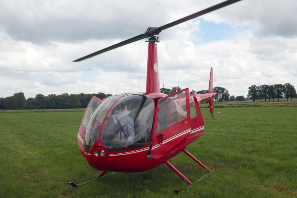 helikopter luchtdoop Izegem